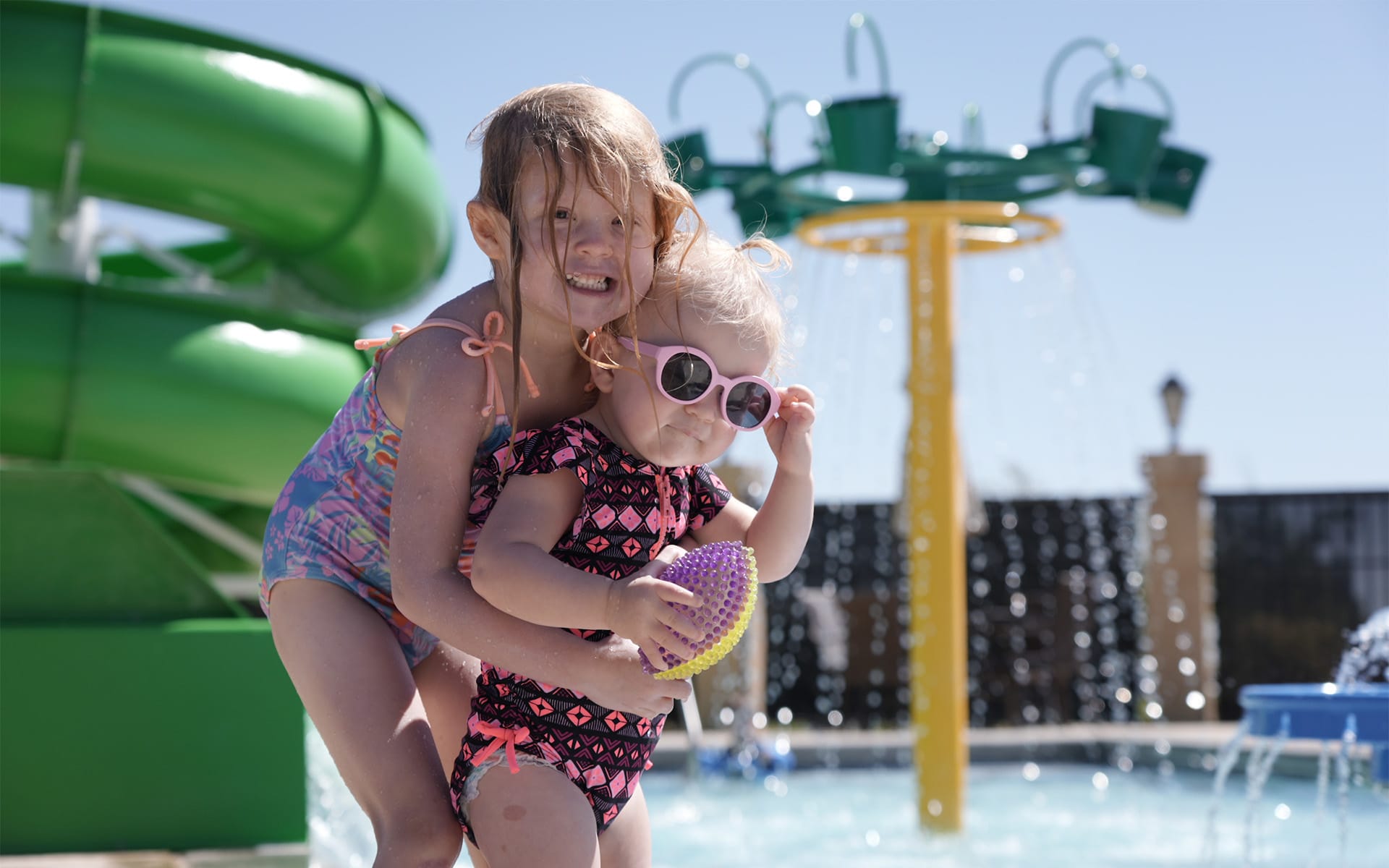 Swimming at Blackstone Black Bear in Aurora & Parker, CO. 